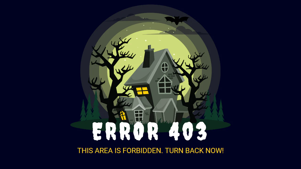 Error 403 - Forbidden