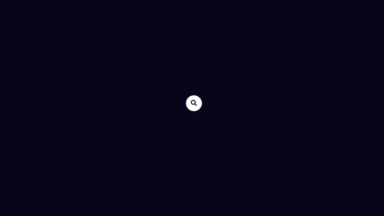 Expandable Search Bar Animation