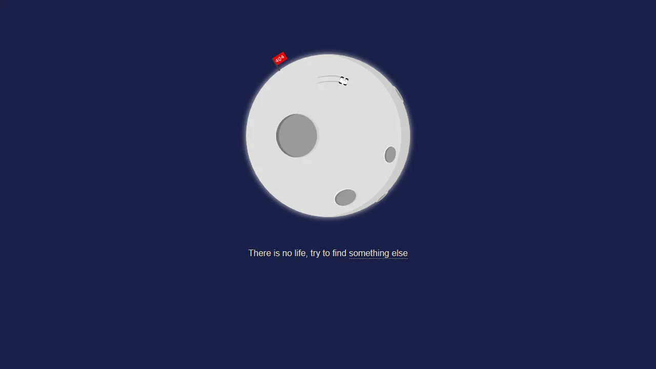 HTML 404 Page
