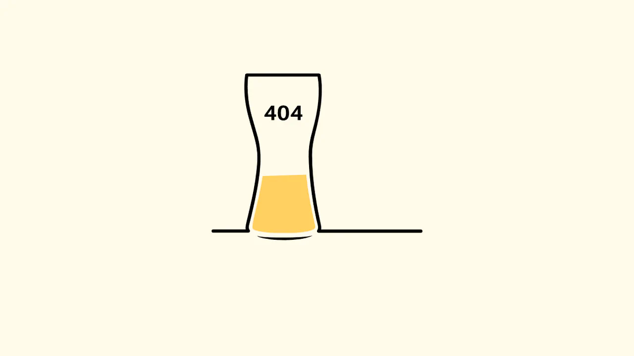 Beer 404 Page