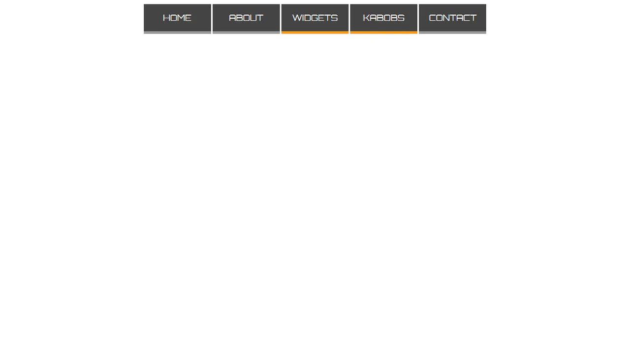 HTML & CSS Dropdown Menu