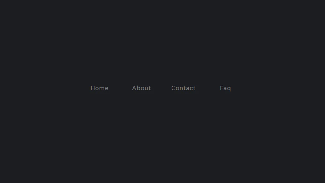20+ CSS Horizontal Menus