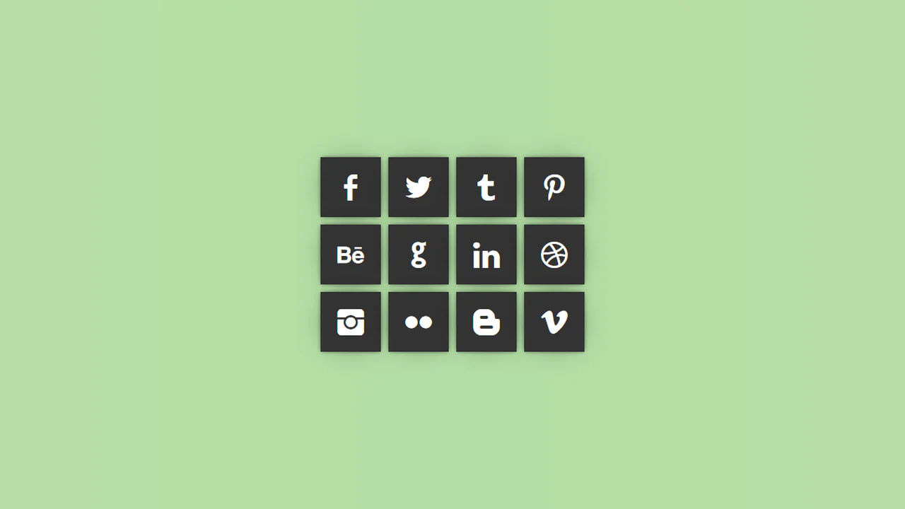 Social Flip Cards