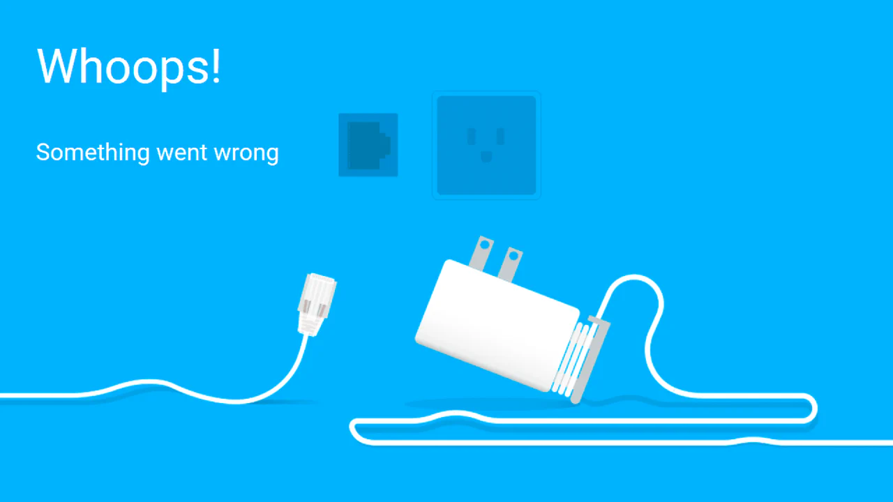 HTML Error Page