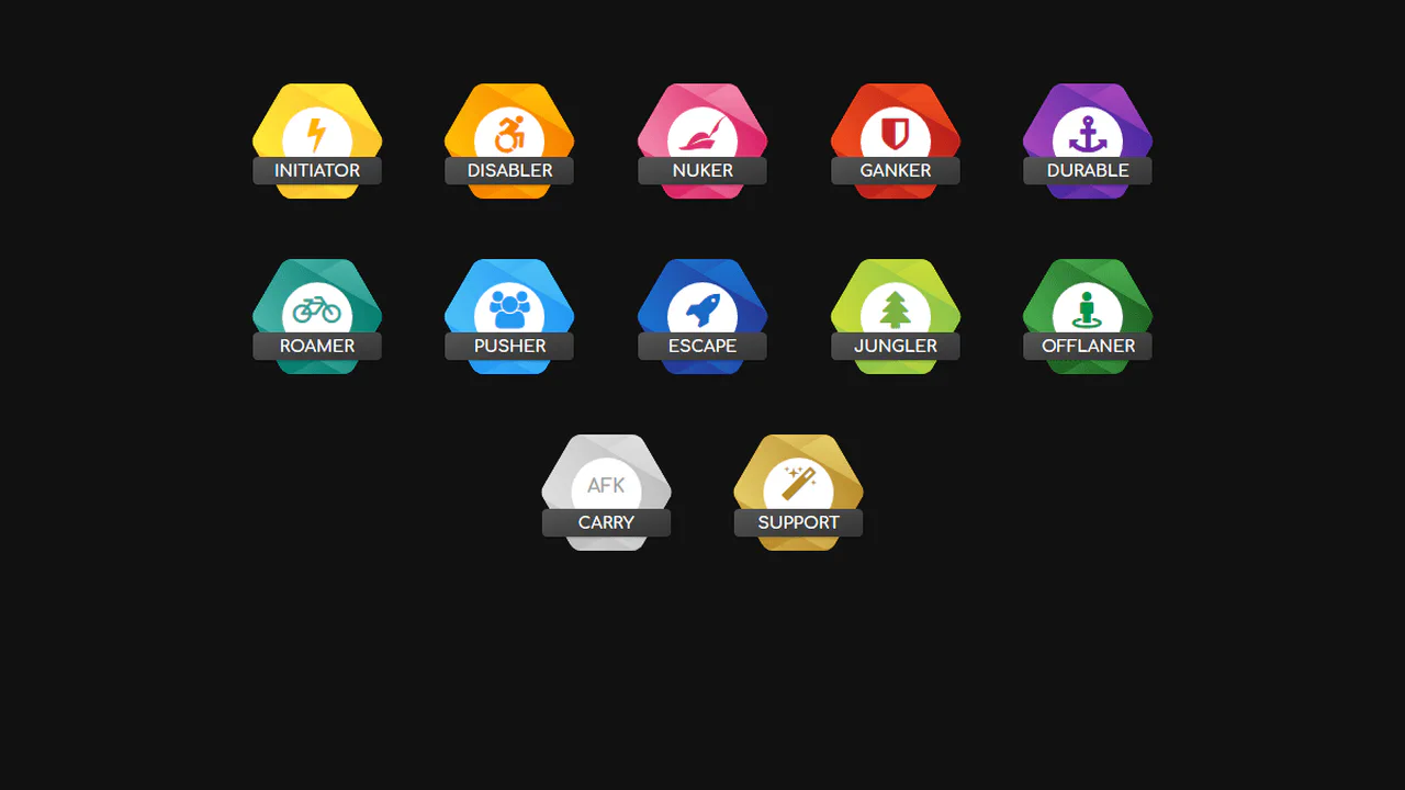 Hexagon Badges
