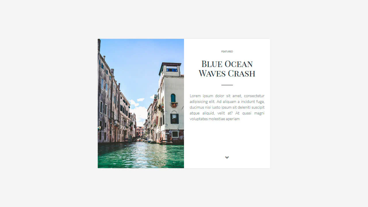 Large Blog Card