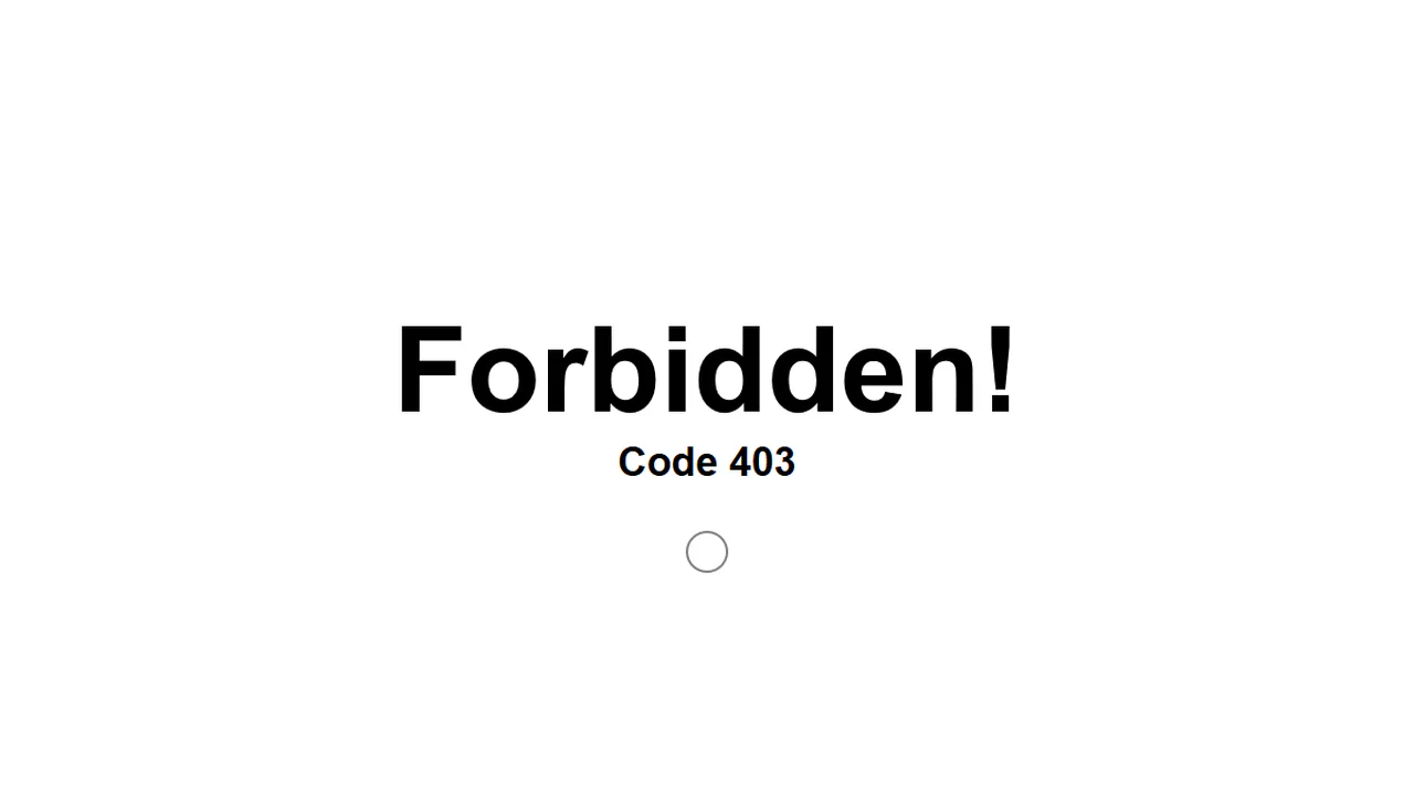 Mouse Jail for 403 Error Page
