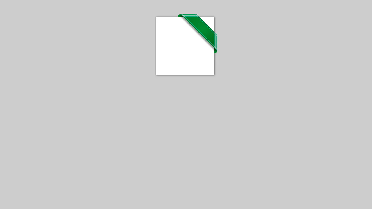 Corner Ribbon
