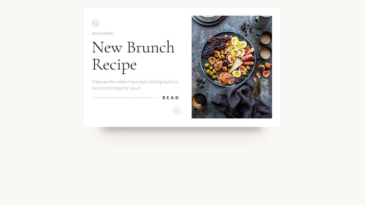 Recipe Card
