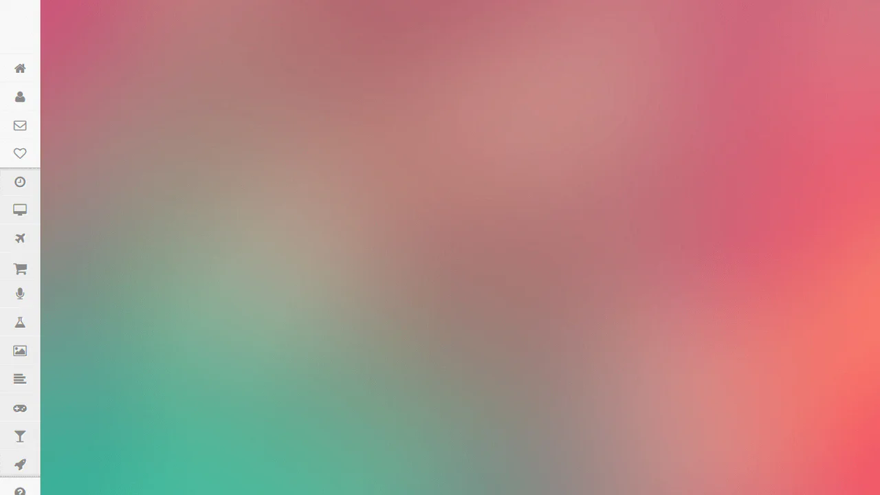 Sidebar Sliding Menu CSS