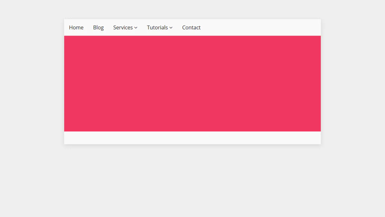 Simple Pure CSS Dropdown Menu
