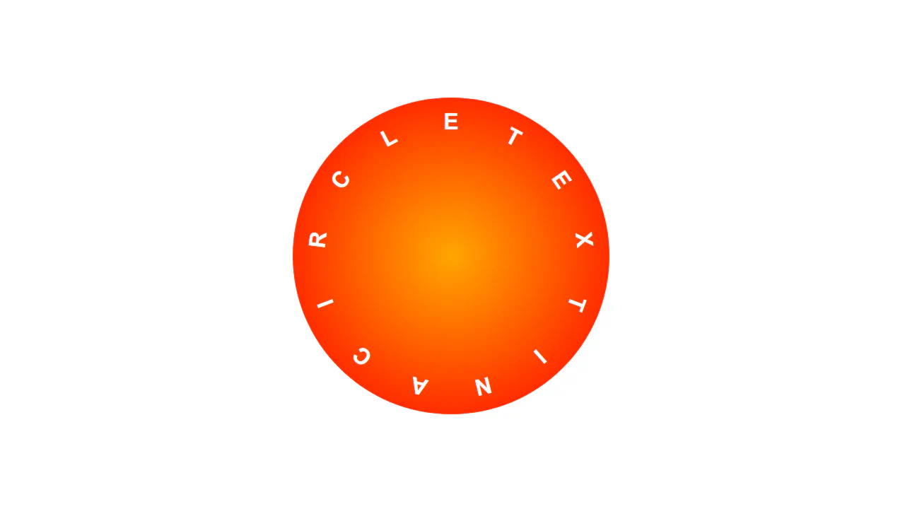Text In A Circle