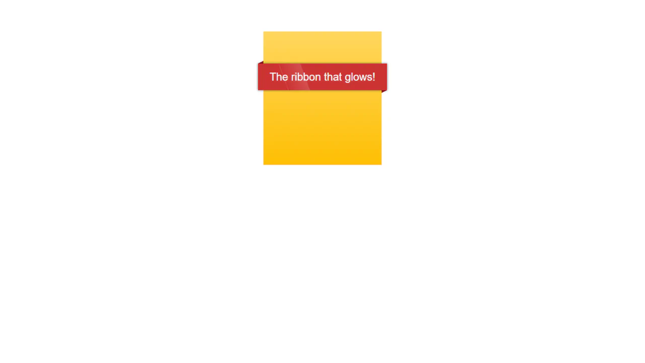 The Glow Ribbon