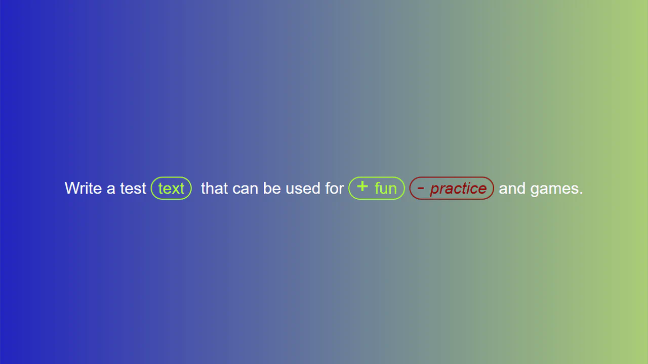 A Different View on <del> and <ins>