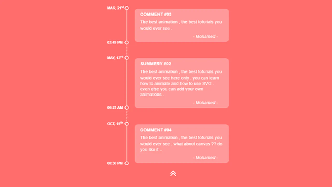 Advanced Timeline