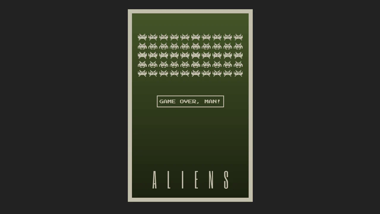 ALIENS Movie Poster