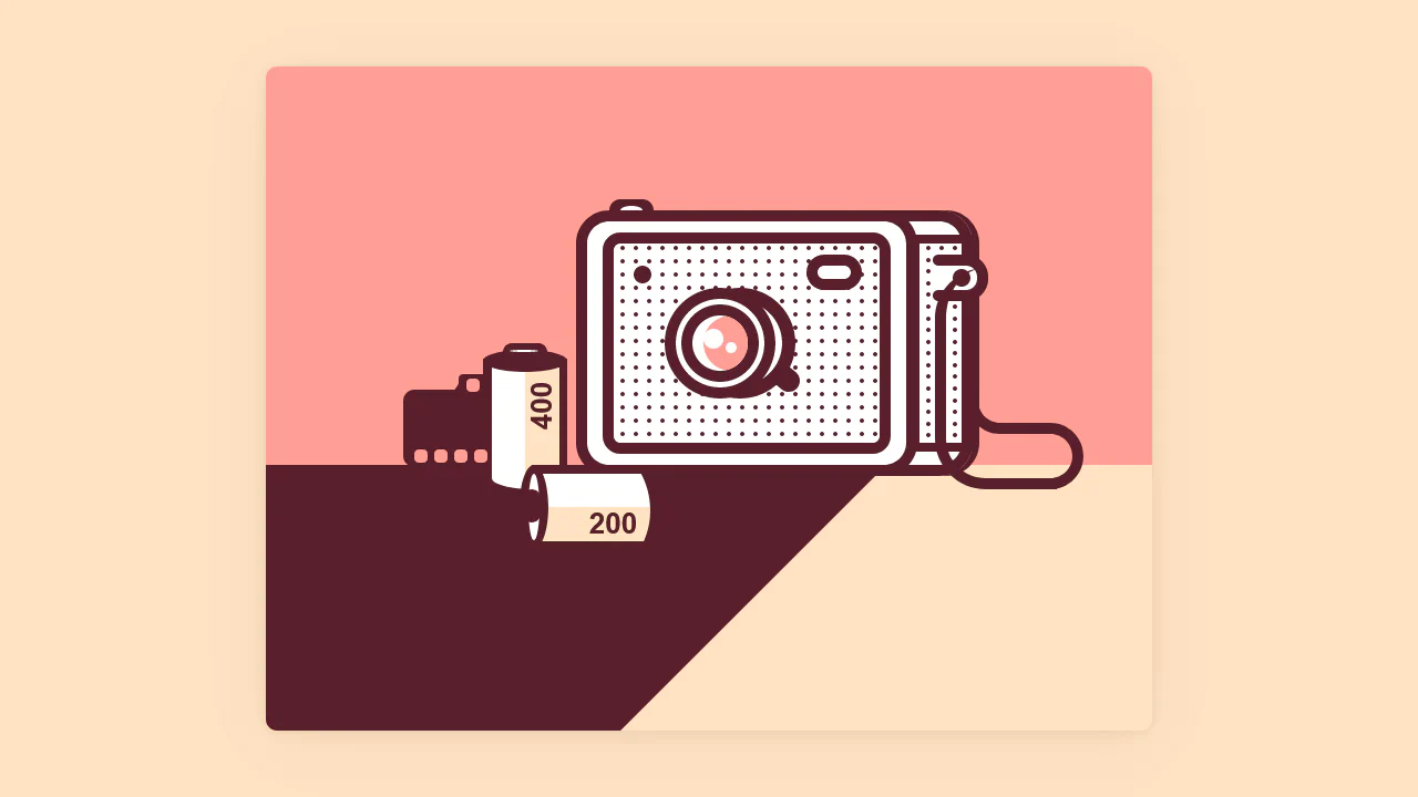 Analog Camera - CSS Only