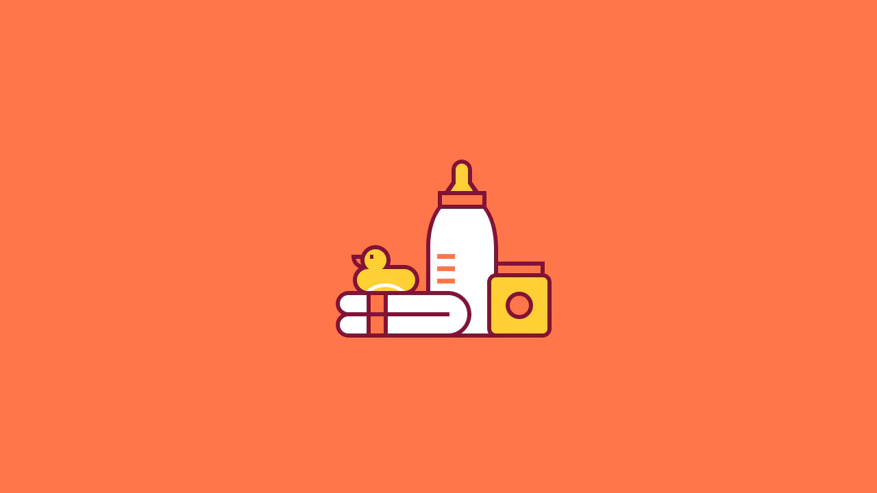 Baby Stuff - CSS Only Illustration