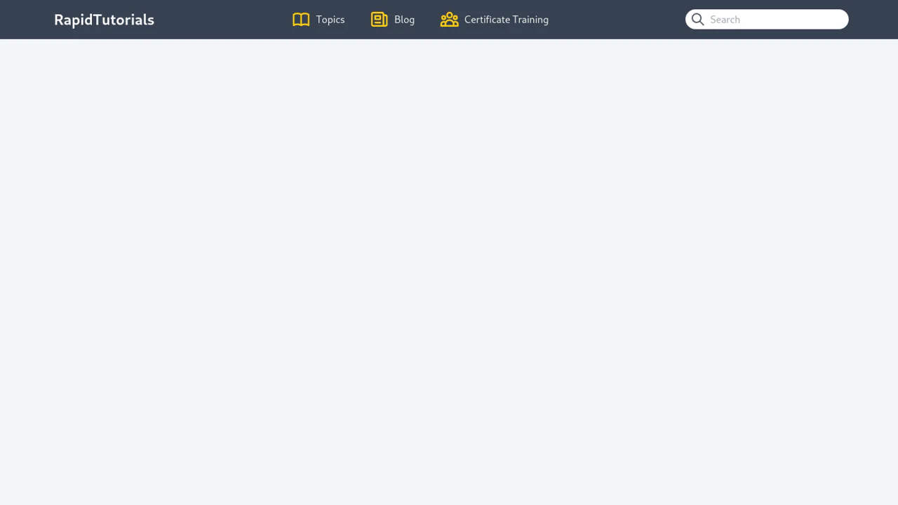 Basic Navbar