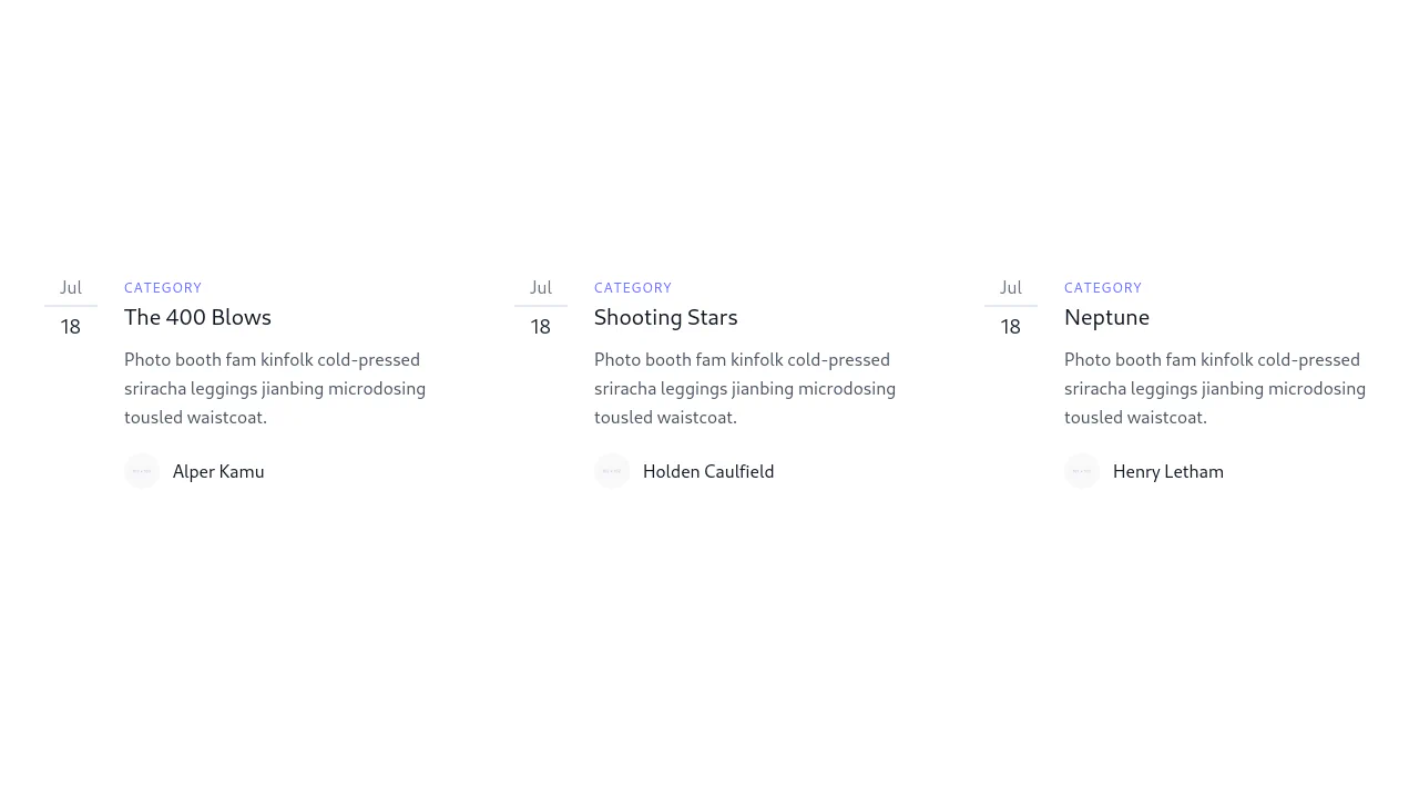 Blog Component #5