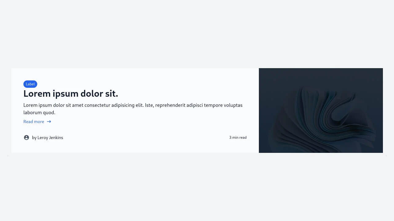 Blog Component #4