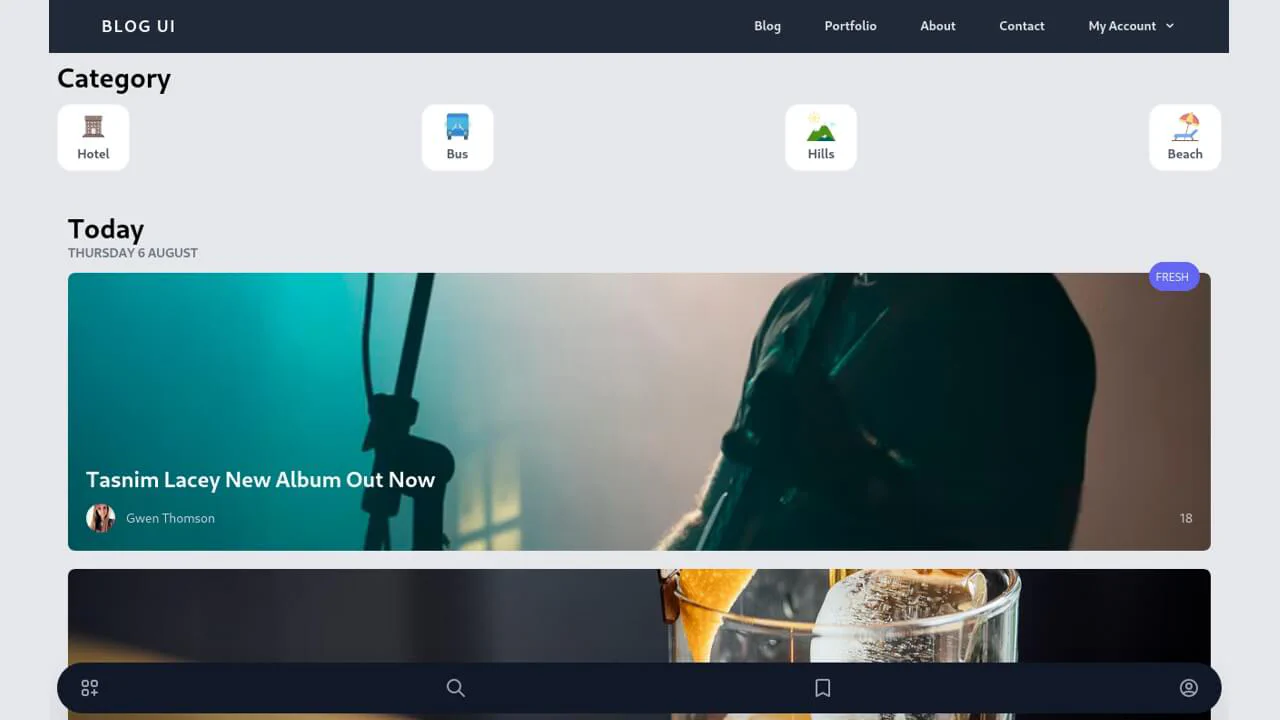 Blog UI