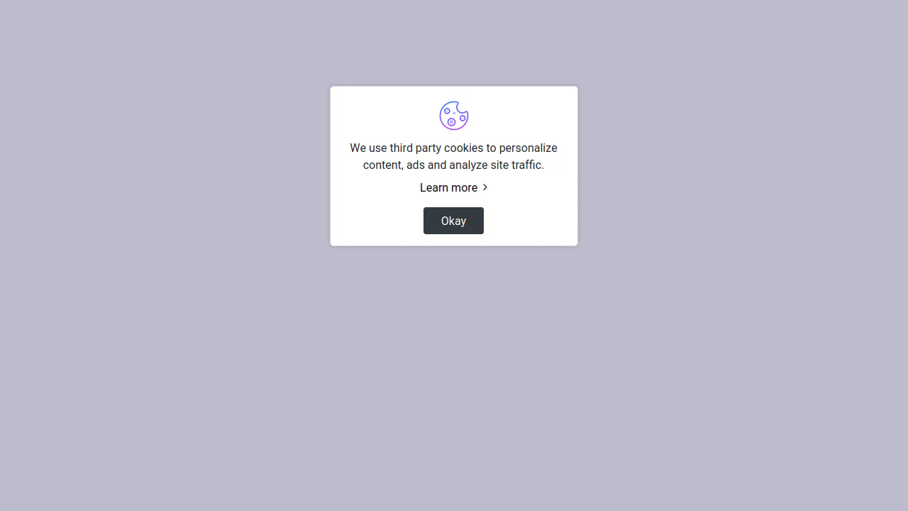 Bootstrap Cookies Consent