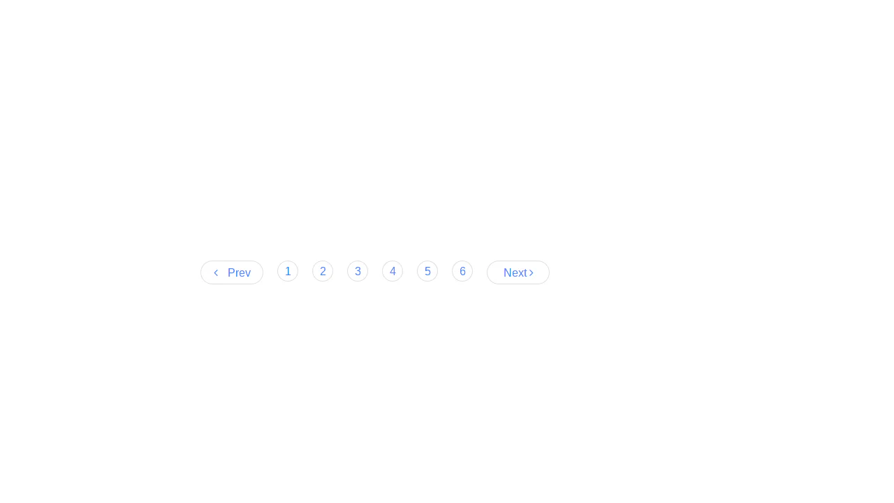 Bootstrap 4 Awesome Round Pagination
