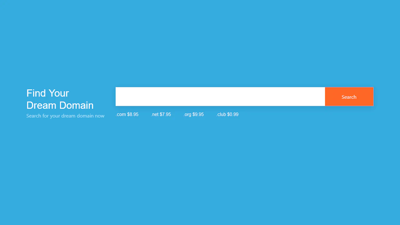 Bootstrap 4 Search Box