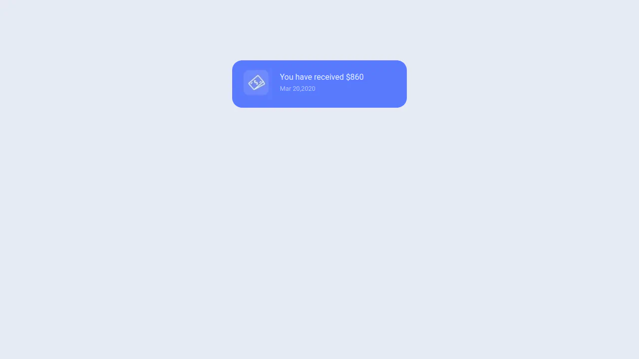 Bootstrap 4 Notification