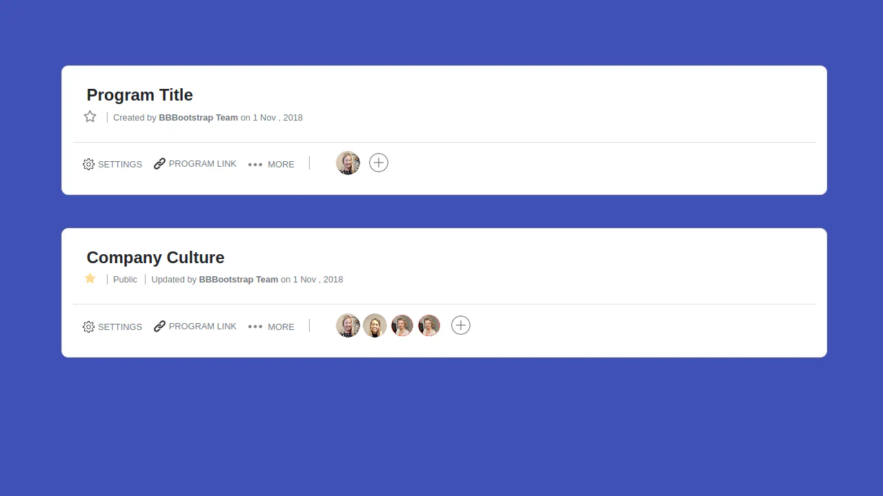 Bootstrap 4 Single Listing