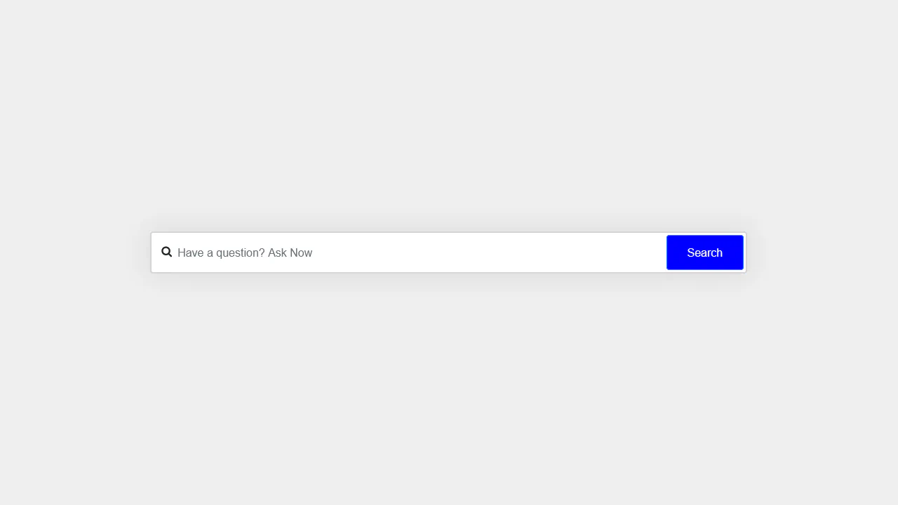 Bootstrap 5 Search Box