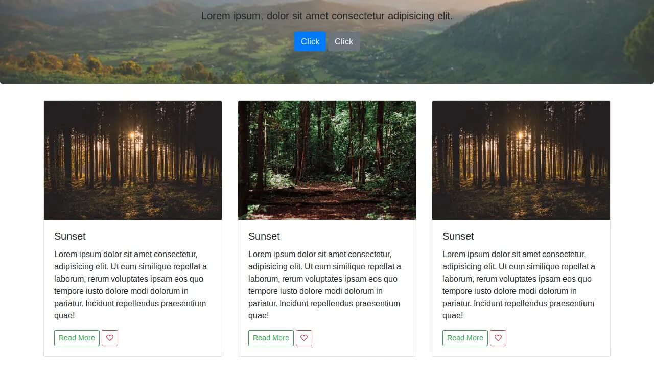 Bootstrap Cards