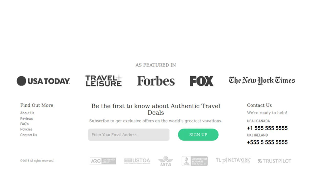 Bootstrap Footer
