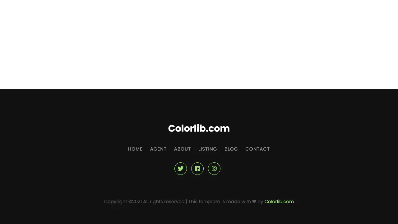 Bootstrap Footer #17