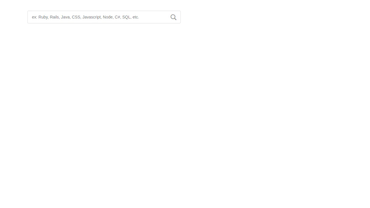 Bootstrap Searchbar