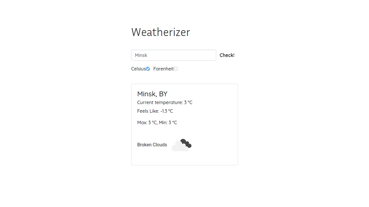 Weather App
