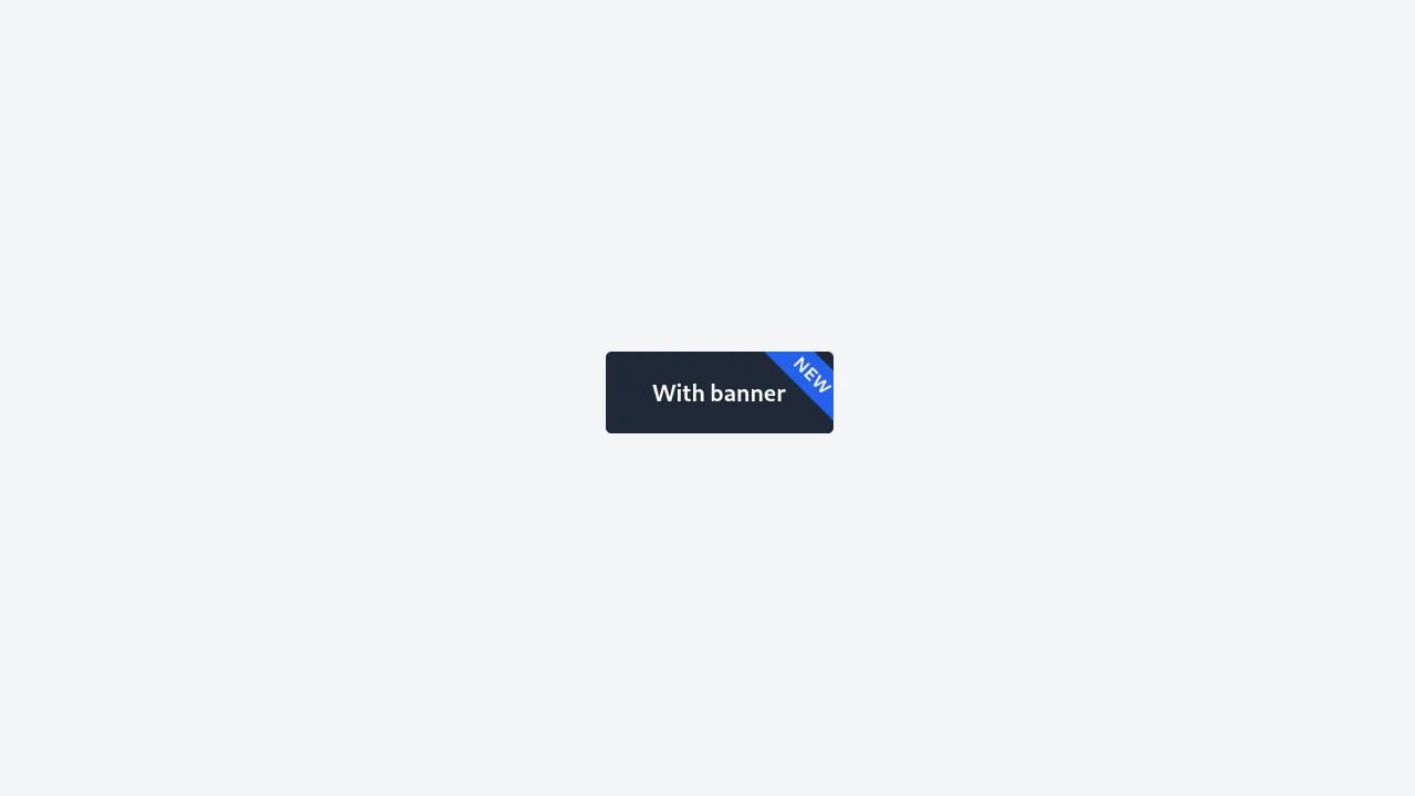Button with Banner