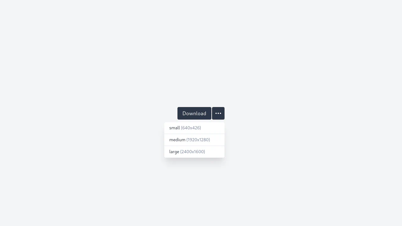 Button with Menu