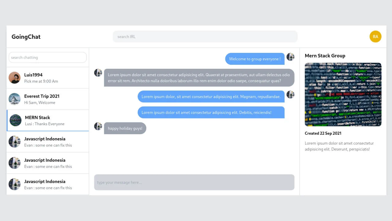 Chat Messages