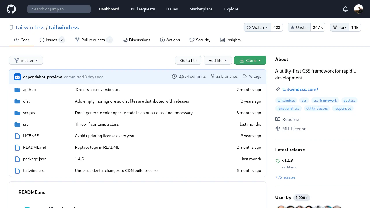 Clone Github New Design