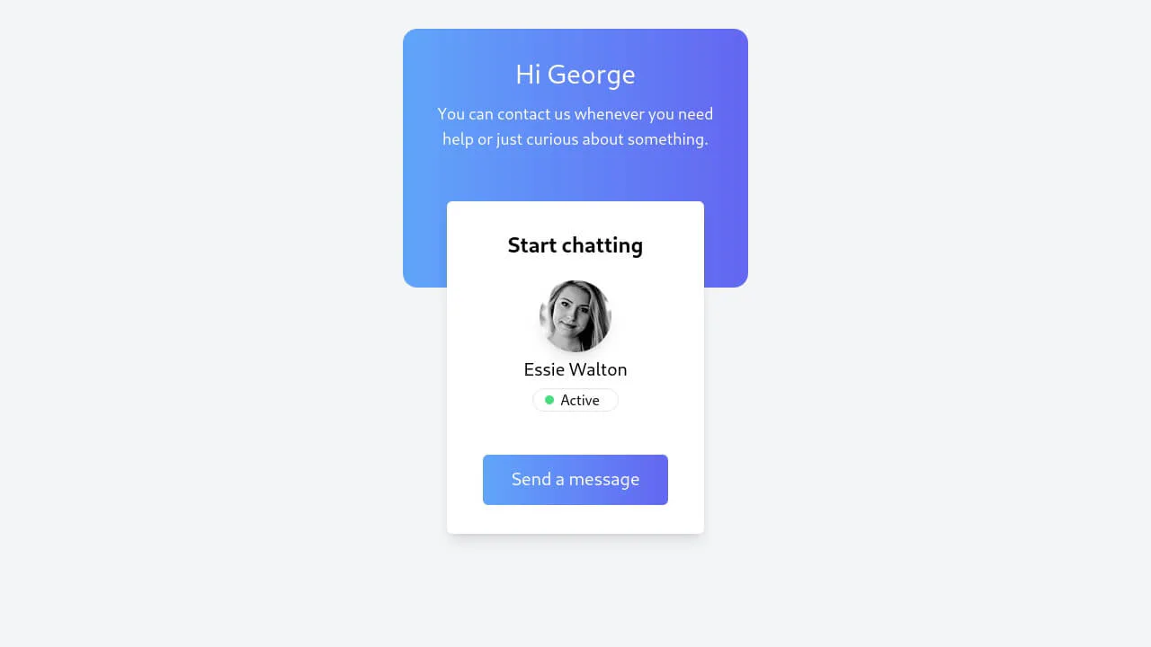 Contact Card