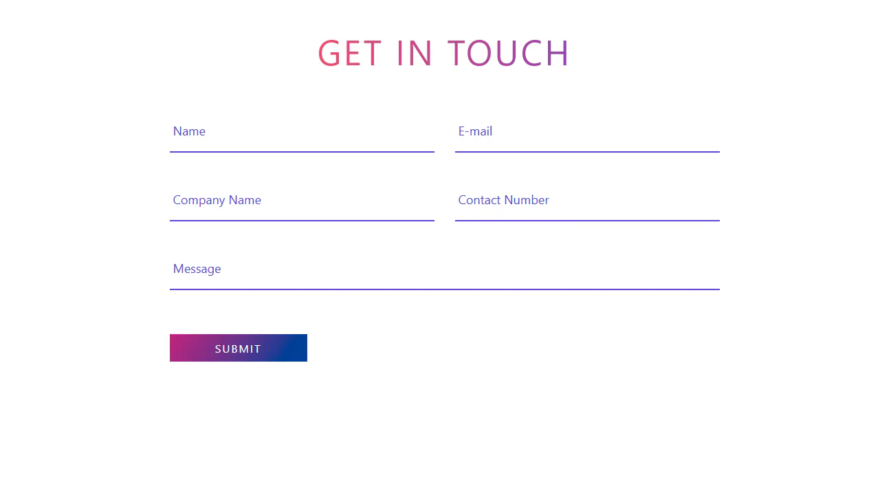 Contact Form