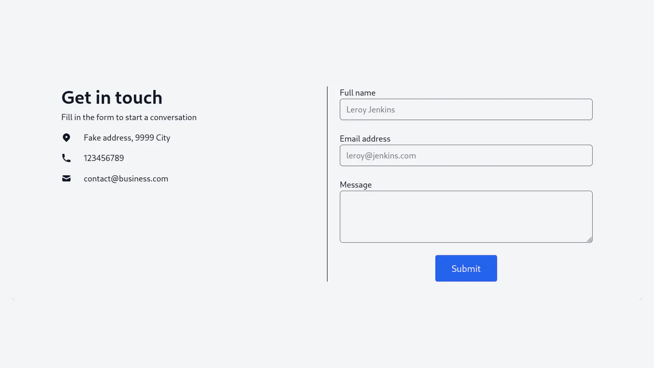 Contact