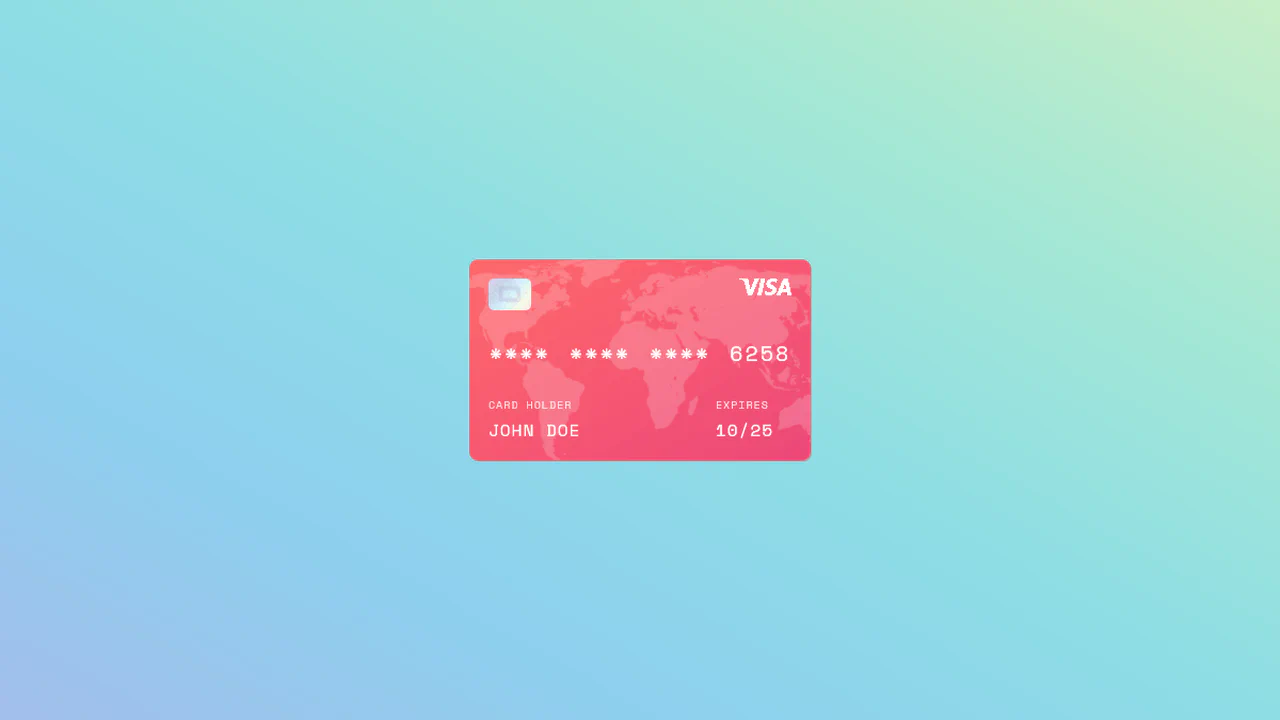 Flipping Credit Card