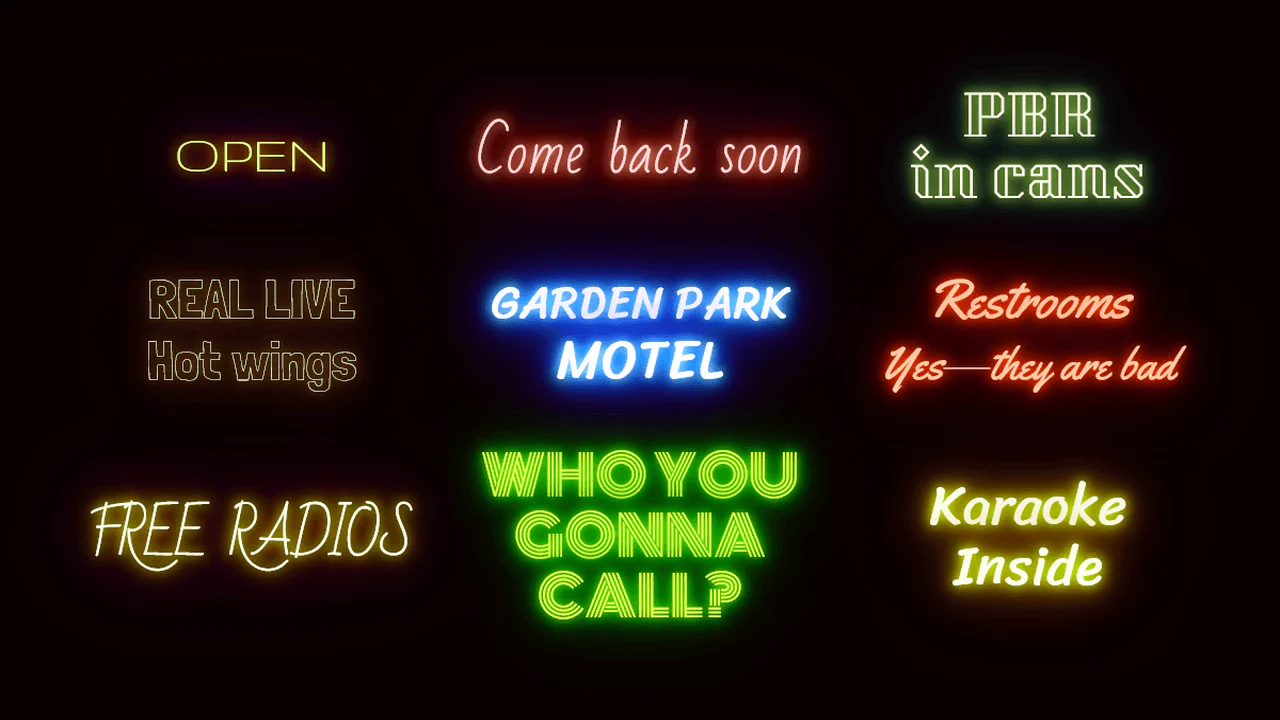 Neon Effects