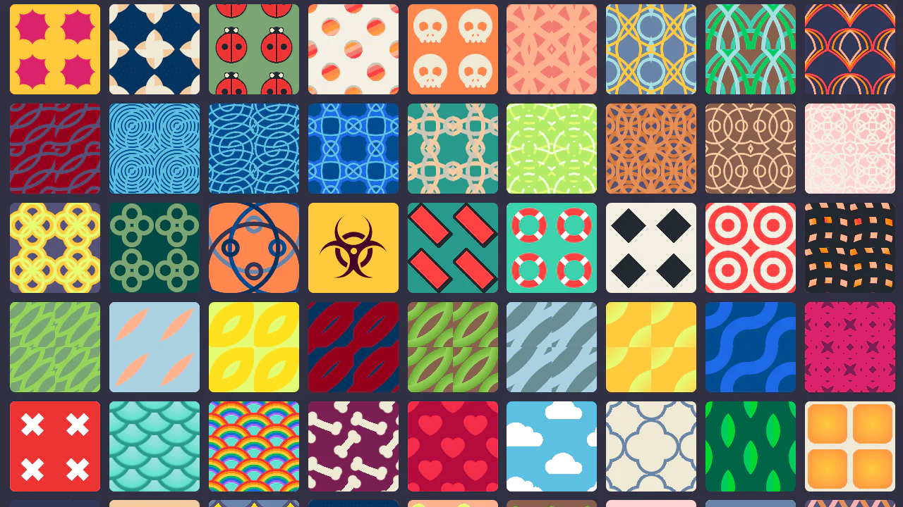 100 CSS Patterns