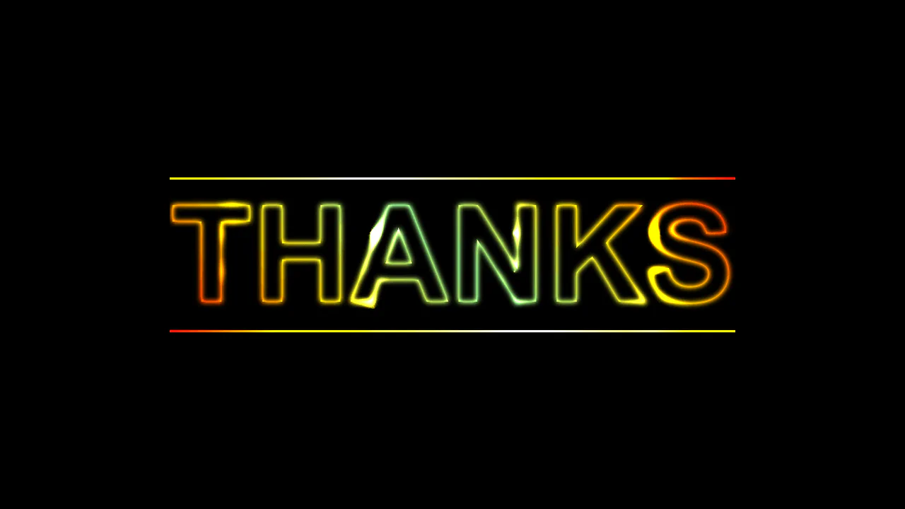 Shimmering Neon Text