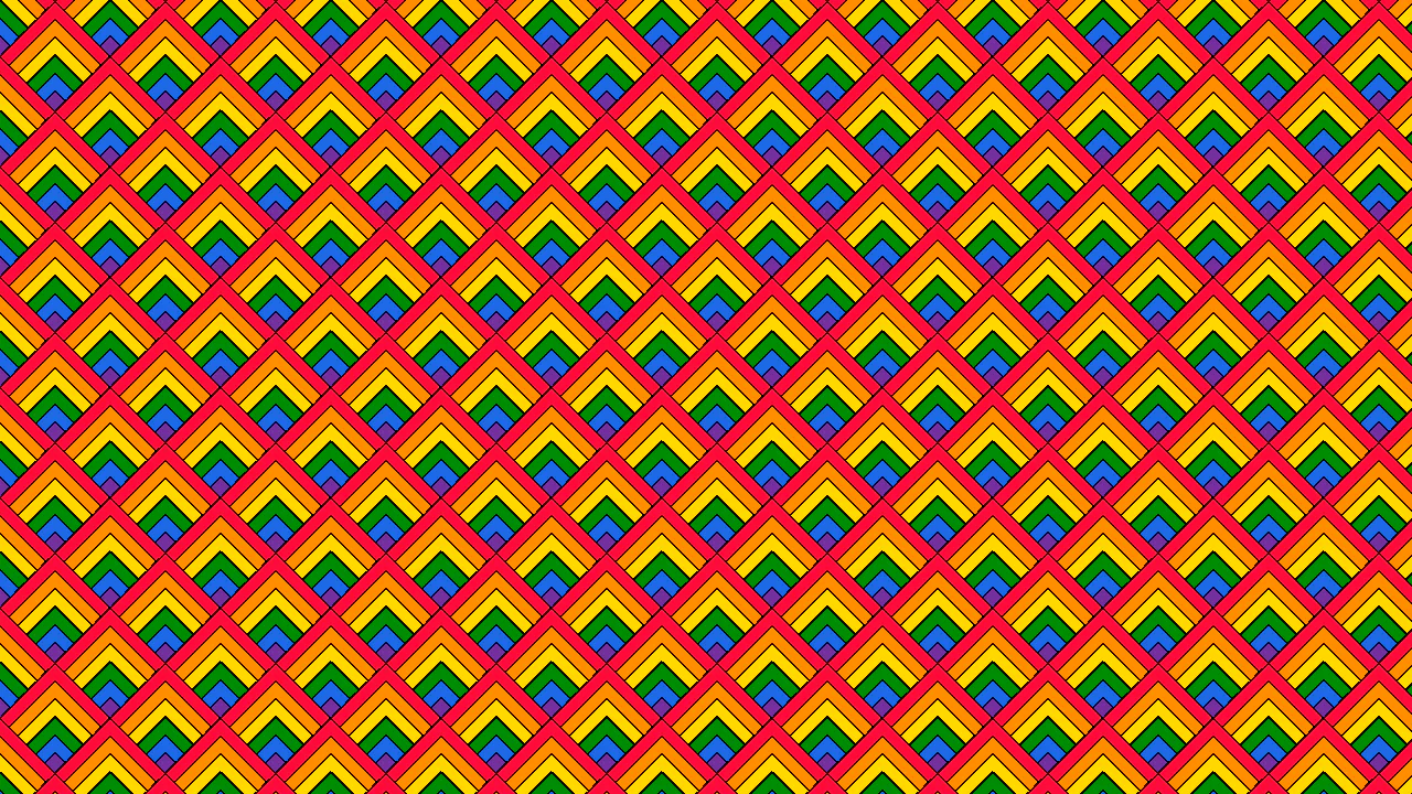 CSS Single DIV Geometric Pattern
