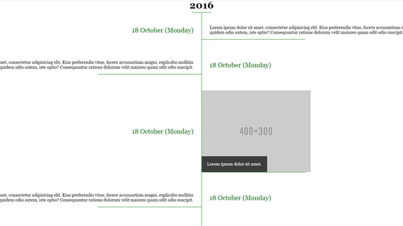 CSS Timeline